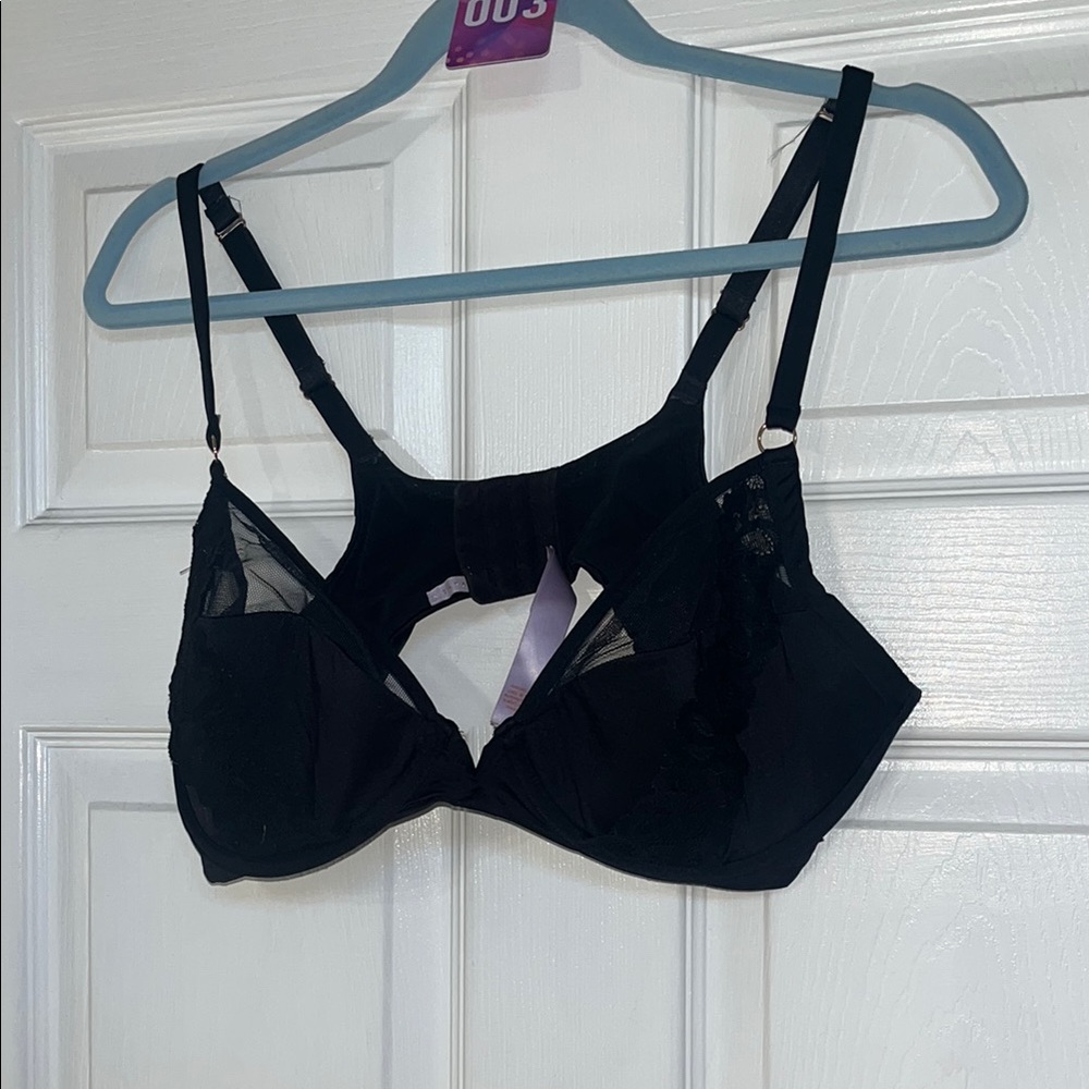 3 Elegant Black Lace Bra